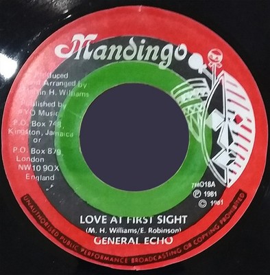 General Echo - Love At First Sight, 7'', (Vinyl)