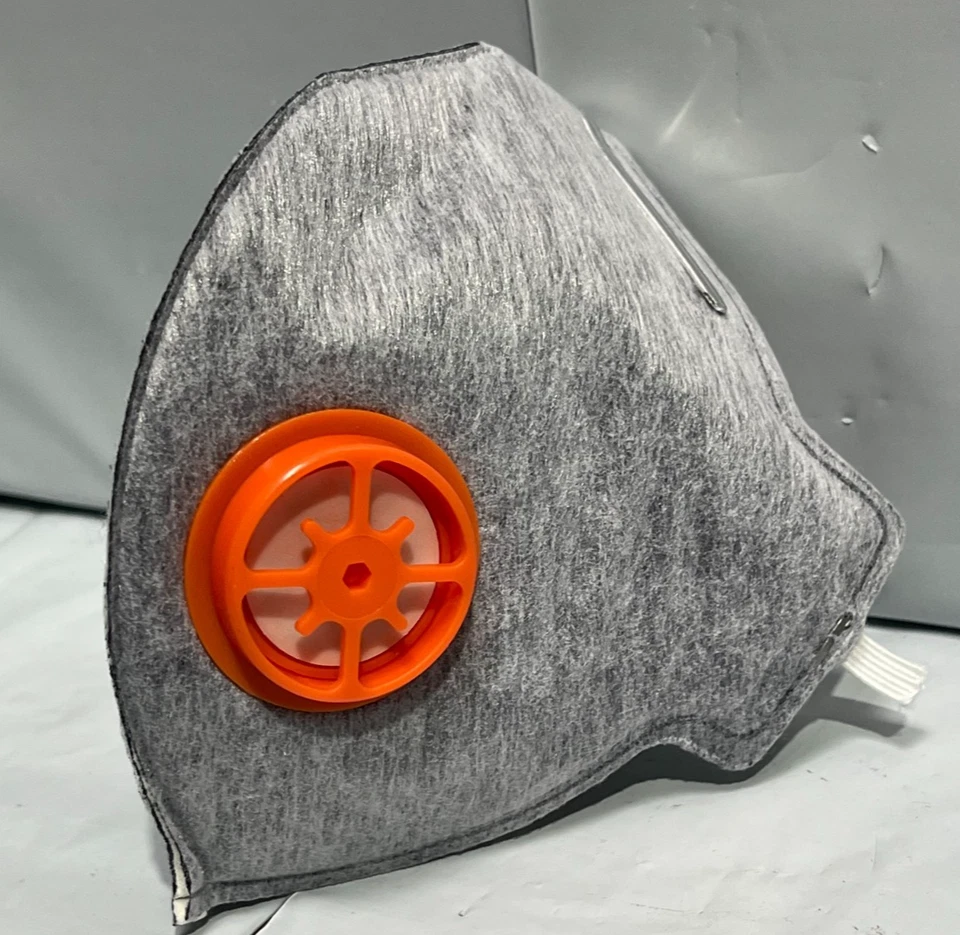 MSA R95 Foldable Particulate Respirator Protective Dust Masks Exhalation Valve - Image 3 of 4