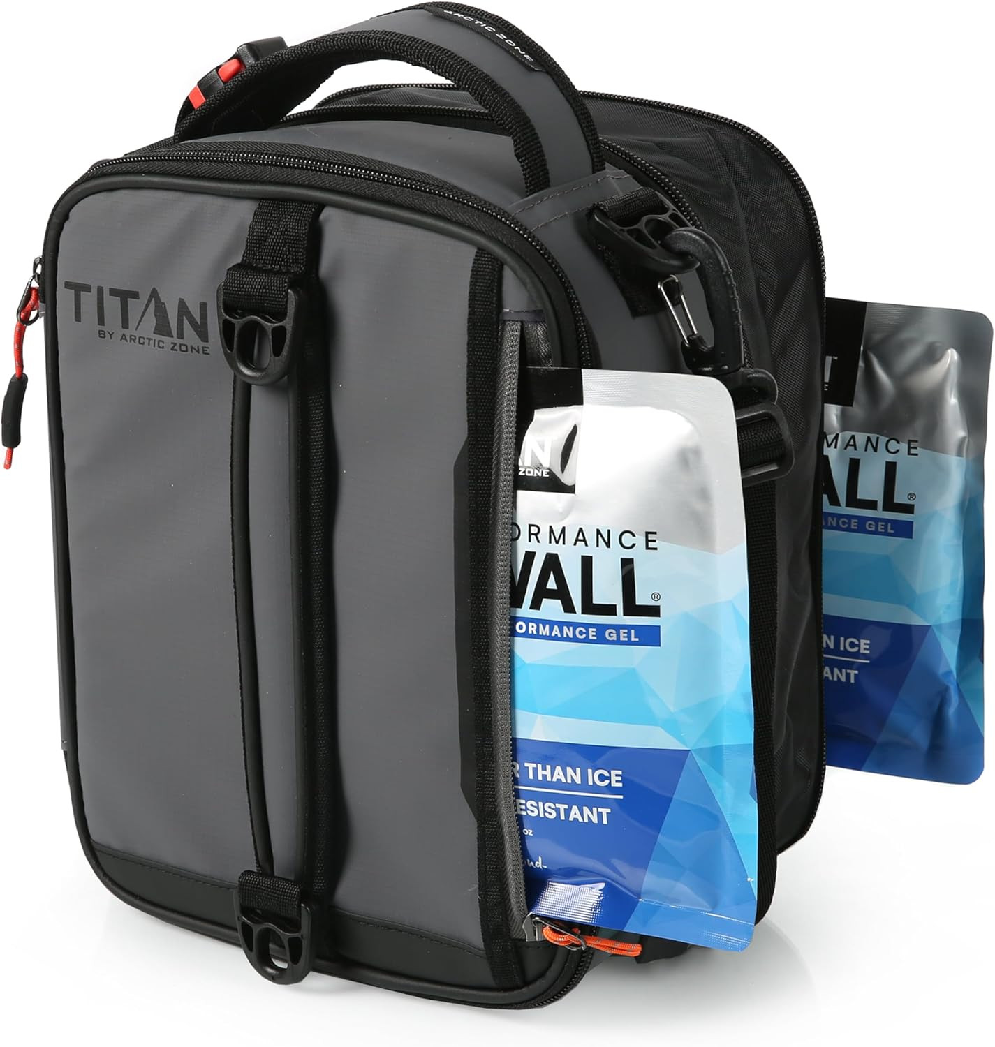 Titan Insulated Expandable Lunch Pack - High Performance Sharkskin Gray