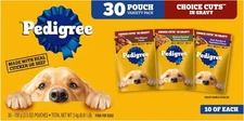Pedigree Choice Cuts in Gravy Wet Dog Food 30-Pack, 3.5oz