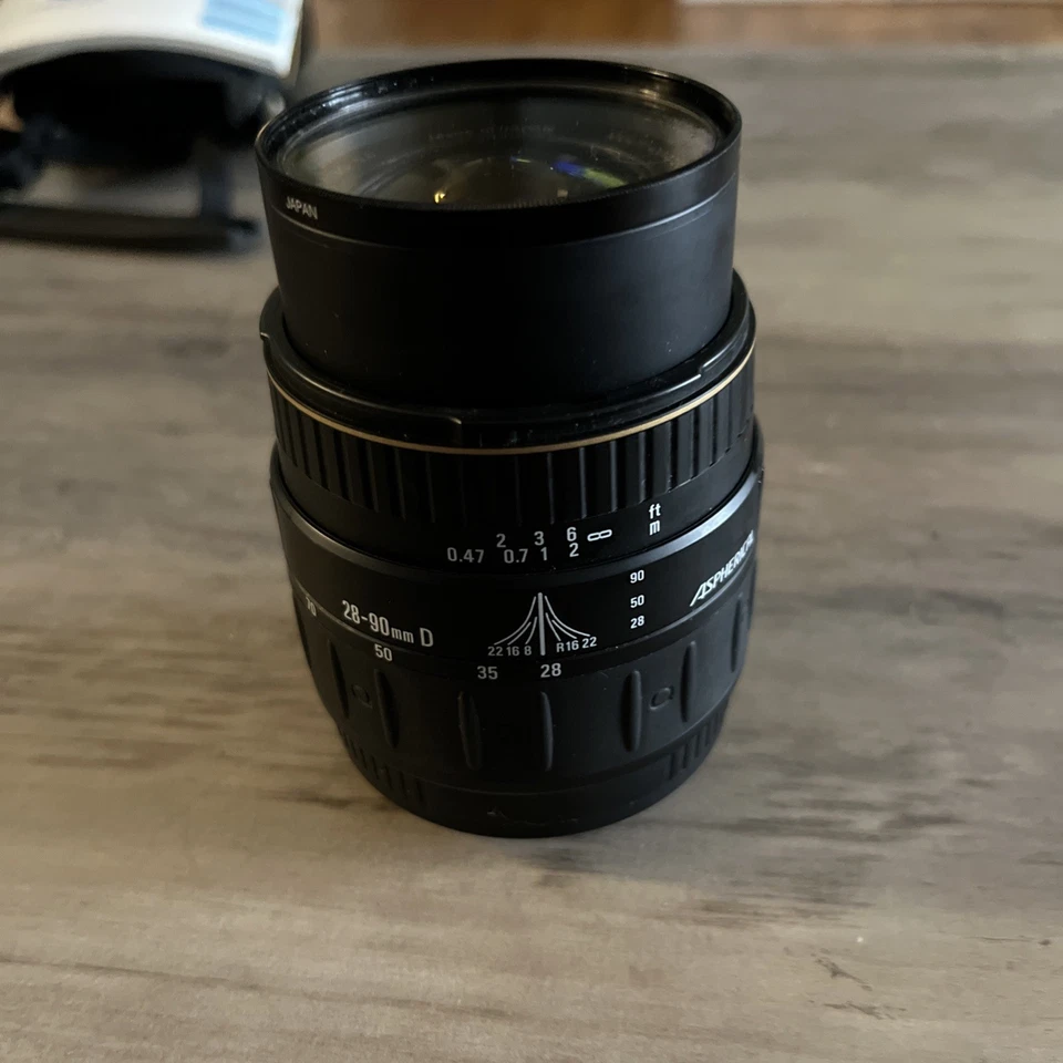 QUANTARAY 28-90mm F3.5-5.6 Nikon AF D Aspherical Lens DMC-UV 55mm - Image 3 of 4