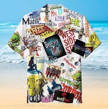 Broadway Musical Theater All Over Print Hawaii Shirt Size S 5XL Summer shirt