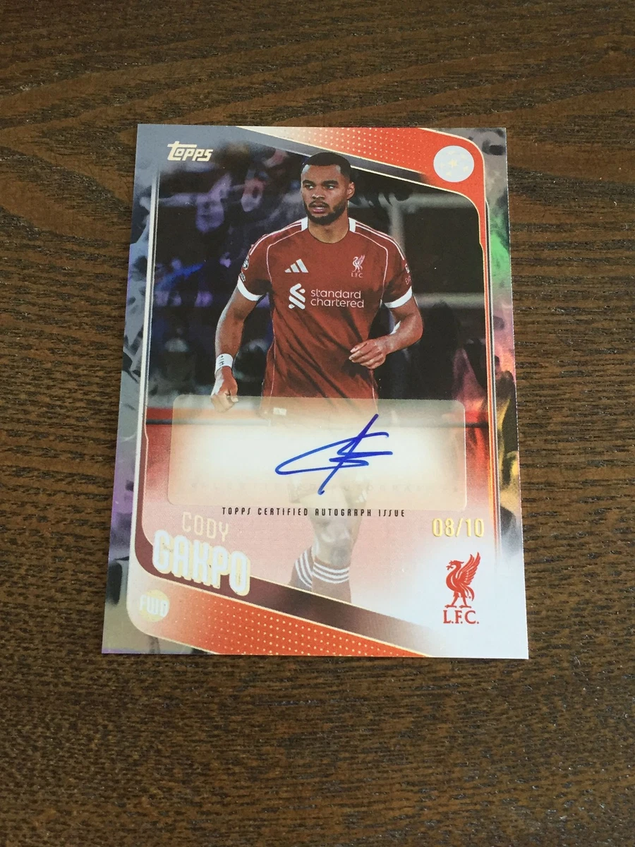 2025-26 Topps Uefa Club Competitions - Cody Gakpo #BA-CG for sale