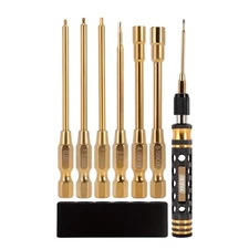 RC Tool Kit 6 in 1 Screwdriver Quick Change Allen Key Hexagon Screwdrivers fo...
