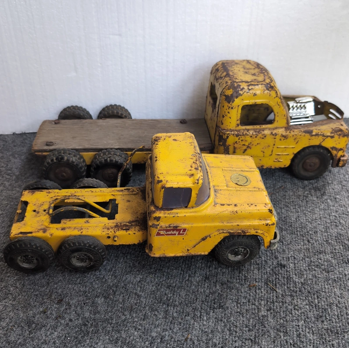 Pressed Steel Truck 1960 Year of Manufacture Vintage Manufacture
