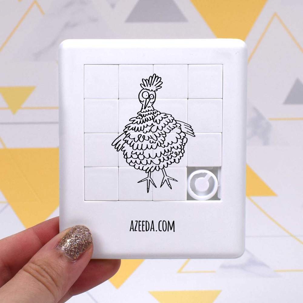 'Quirky Cartoon Chicken' Sliding Puzzle (PZ00027775)