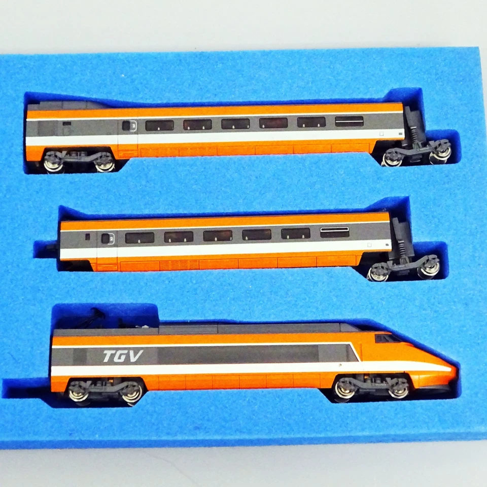 KATO French Railroad TGV S14701 N Scale Bullet Train Japan Used - Image 3 of 4
