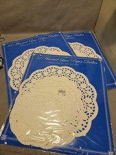 Lot of 80 Paper Lace Doilies Assorted Sizes by Nantucket Distributing