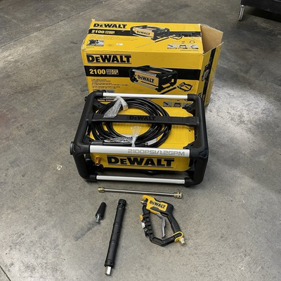 #ad DeWalt DWPW2100 2100 PSI 1.2 GPM Electric Cold Water Pressure Washer $229.99
