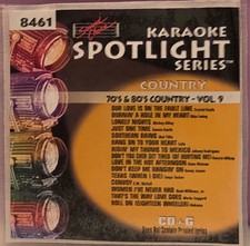SC8461    COUNTRY HITS NEW SOUND CHOICE KARAOKE CDG LOT FL GA