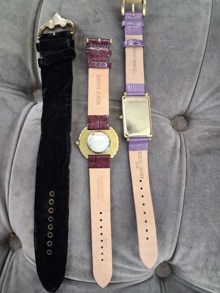 Lote de 2 relojes Heidi Daus Foto 4 de 4