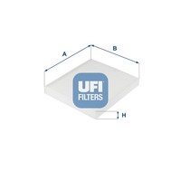 UFI Innenraumfilter 53.243.00 Partikelfilter FüR BMW E71 X6 F15 F16 X5 E70 F85