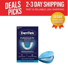 Professional-Fit Dental Guard for Nighttime Bruxism - Easy 3-Step Customization