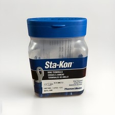 14RB-10X Ring Terminal Bolt Hole #10 18-14 AWG STA-KON by ABB (FORMERLY T&B) 