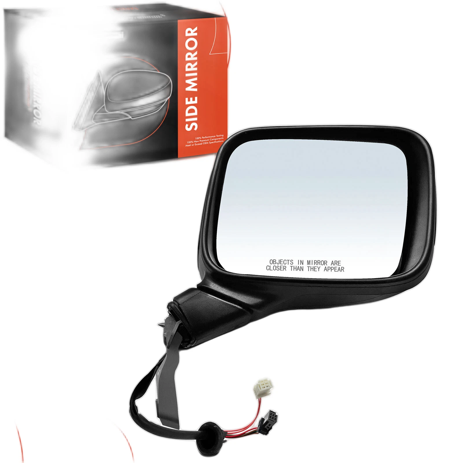 A-Premium Passenger Power Mirror Manual Fold Heated for Jeep Renegade 2015-2022