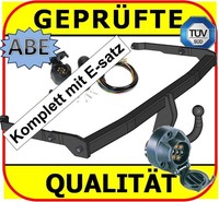 AHK ES7 FüR Renault Grand Scenic II Ab 2004 AnhäNgevorrichtung Komplett E-Satz