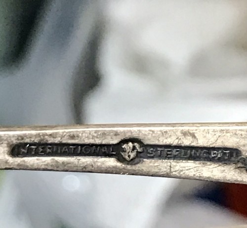 International Sterling Silver Sugar Cube Tongs Claw Serve 925 Vintage 4” 21.5 G - Picture 5 of 7
