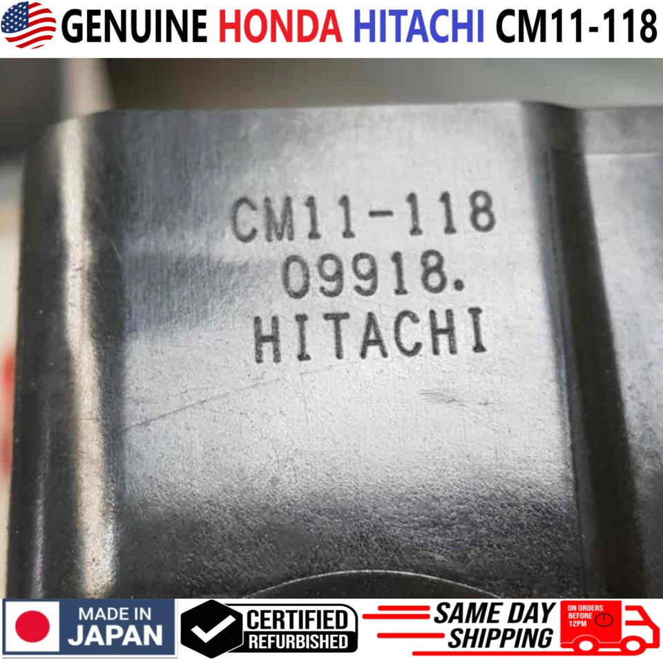 Bobinas de encendido originales Hitachi x4 para Honda Civic Insight Acura ILX I4 2012-2015 Foto 2 de 4
