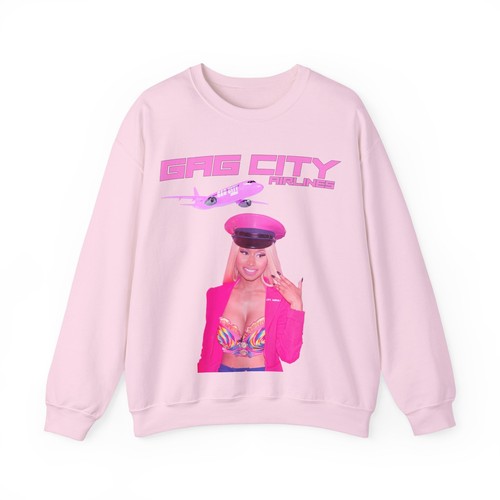 GAG CITY Airlines (Nicki Minaj Pink Friday 2 Tour) Sweatshirt - Picture 2 of 7