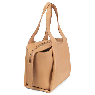 65865 auth THE ROW natural leather LARGE TR1 Shoulder Bag 65865 auth THE ROW natural leather LARGE TR1 Shoulder Bag
