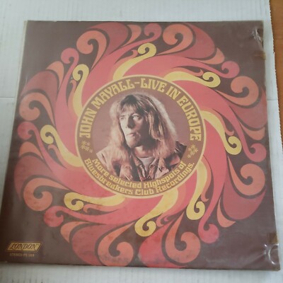John Mayall  live in europe   Vinyl