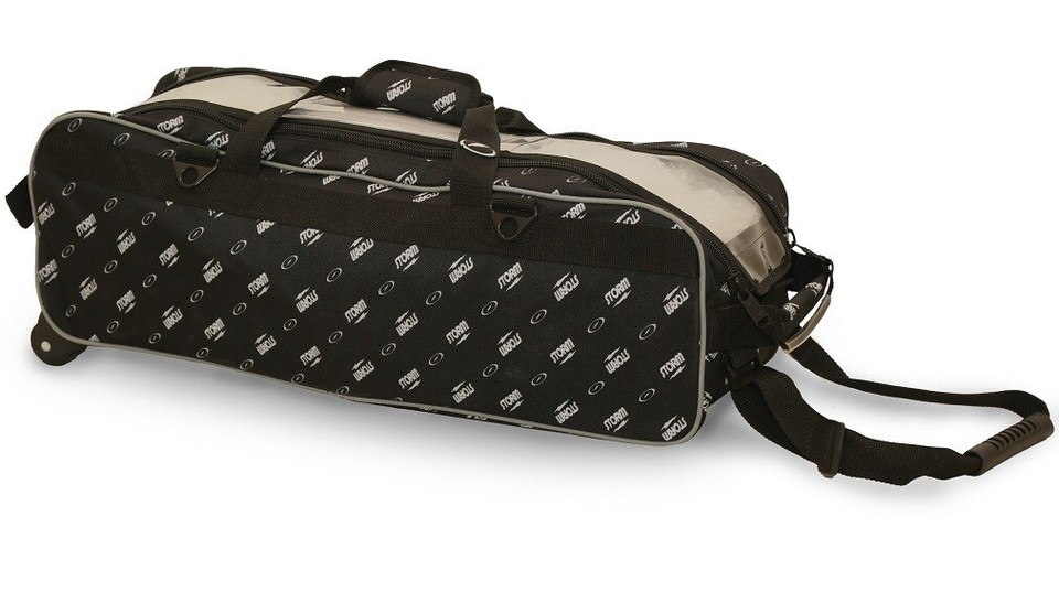 Storm 3-ball Travel Tote Pro - White/teal Red Storm 3 Ball Travel