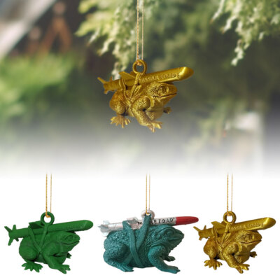 Christmas Missile Toad Ornament JQ