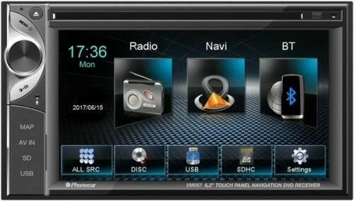 Autoradio e frontalini da auto dimensione 2 DIN con ingresso AUX per DVD