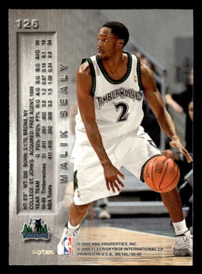 1999-00 Metal #126 Malik Sealy