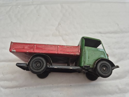VINTAGE POSTWAR 15CM TRIANG MINIC TOYS TINPLATE DELIVERY LORRY TRUCK CLOCKWORK - Picture 3 of 6