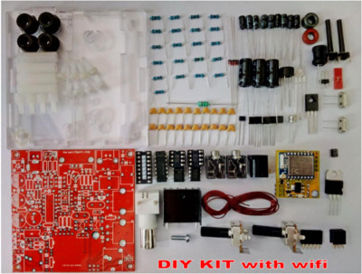 S-Horse QRP Kit HAM RADIO 20m CW QRP TRANSCEIVER  - PIXIE II 14,060 KHz + Wifi