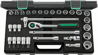 Stahlwille SOCKET SET 1/2'' 96031440 Set with  31 Psc. 50/54/25/6QR