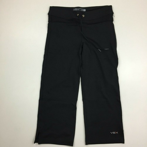 VSX VICTORIA'S SECRET Sleek Fit Drawstring Waist Crop Active Pant Womens sz XS