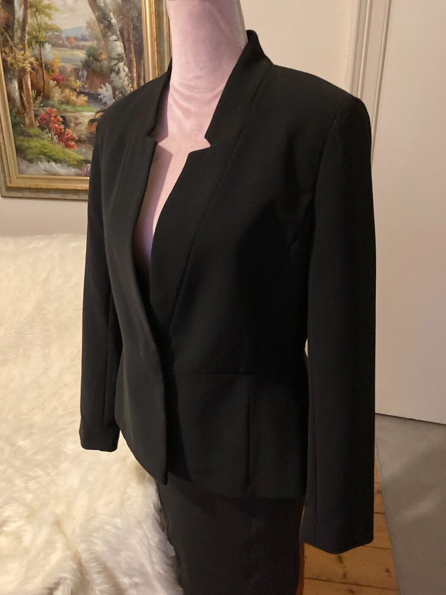 Principles Ben De Lisi Ladies Black Work Jacket Suit Blazer UK Size 12