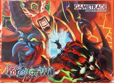 Force of Will FOW TCG Mauspad Mephistopheles (Mini Game Mat) LIMITED EDITION