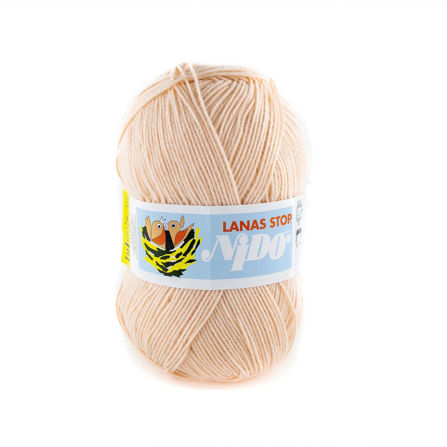 Nido - Lanas Stop by Katia - Light Salmon (321) - 50 g / approx. 321 m Wool