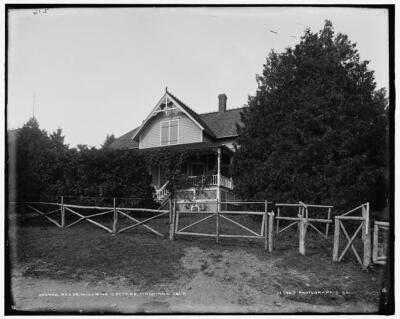 Photo:Rev. Dr. William's cottage, Mackinac Isl'd.