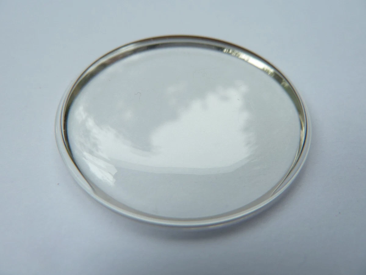 NEW OMEGA SPEEDMASTER WATCH GLASS CRYSTAL PLEXI SILVER RING REHAUT 2915 2998 321