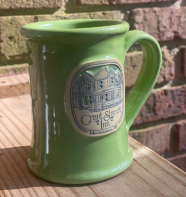 Deneen Pottery 2016 Coffee Mug Grant Street Inn Bloomington, IN Handcrafted