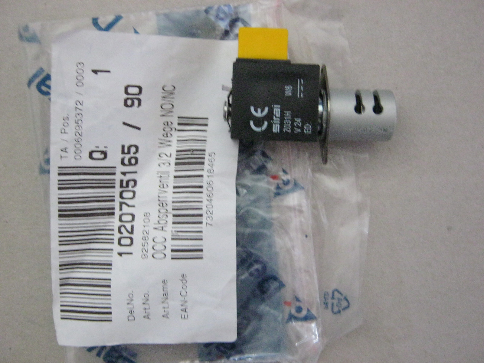 DeLaval VMS Absperrventil 3/2 Wege NO/NC 92582108 | eBay