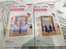 Lot of 2 Gemini Create a Card Die Double-Sided By Crafters Companion New 770396