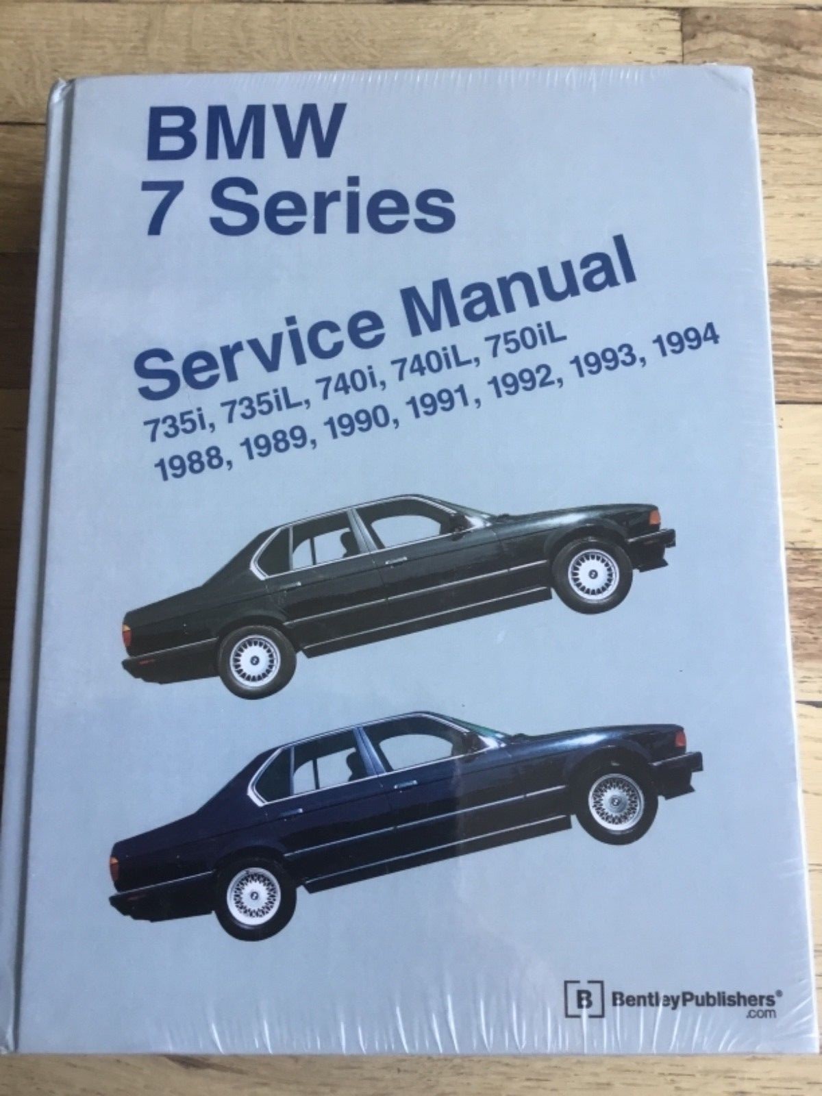 BMW 7 Series (E32) Service Manual 1988, 1989, 1990, 1991, 1992, 1993 1994 :  735i, 735iL, 740i, 740iL, 750iL by Bentley Publishers (1999, Hardcover) |  eBay