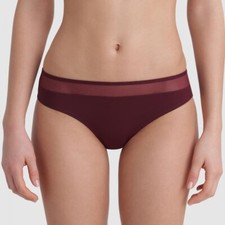 Slip DIM Generous - Taille Haute - Taille 46 - Rouge Sangria - Neuf Avec étiquettes
