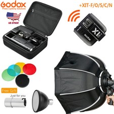 Godox AD200 Pocket Flash  65cm Softbox  X1T-N/S/F/C/O Trigger Transmitter US