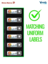 (1) Vending Machine Label -Gatorade Variety Pack - 12 oz - Custom Label