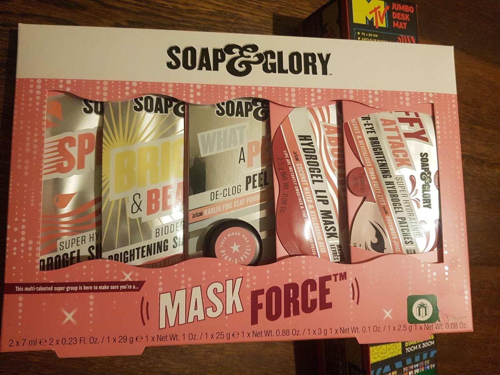 Soap & and Glory Mask Force Collection 5 Piece - great gift set