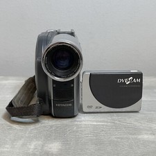 Hitachi DZ-MV730A DVD Video Camera Recorder Tested And Works E9