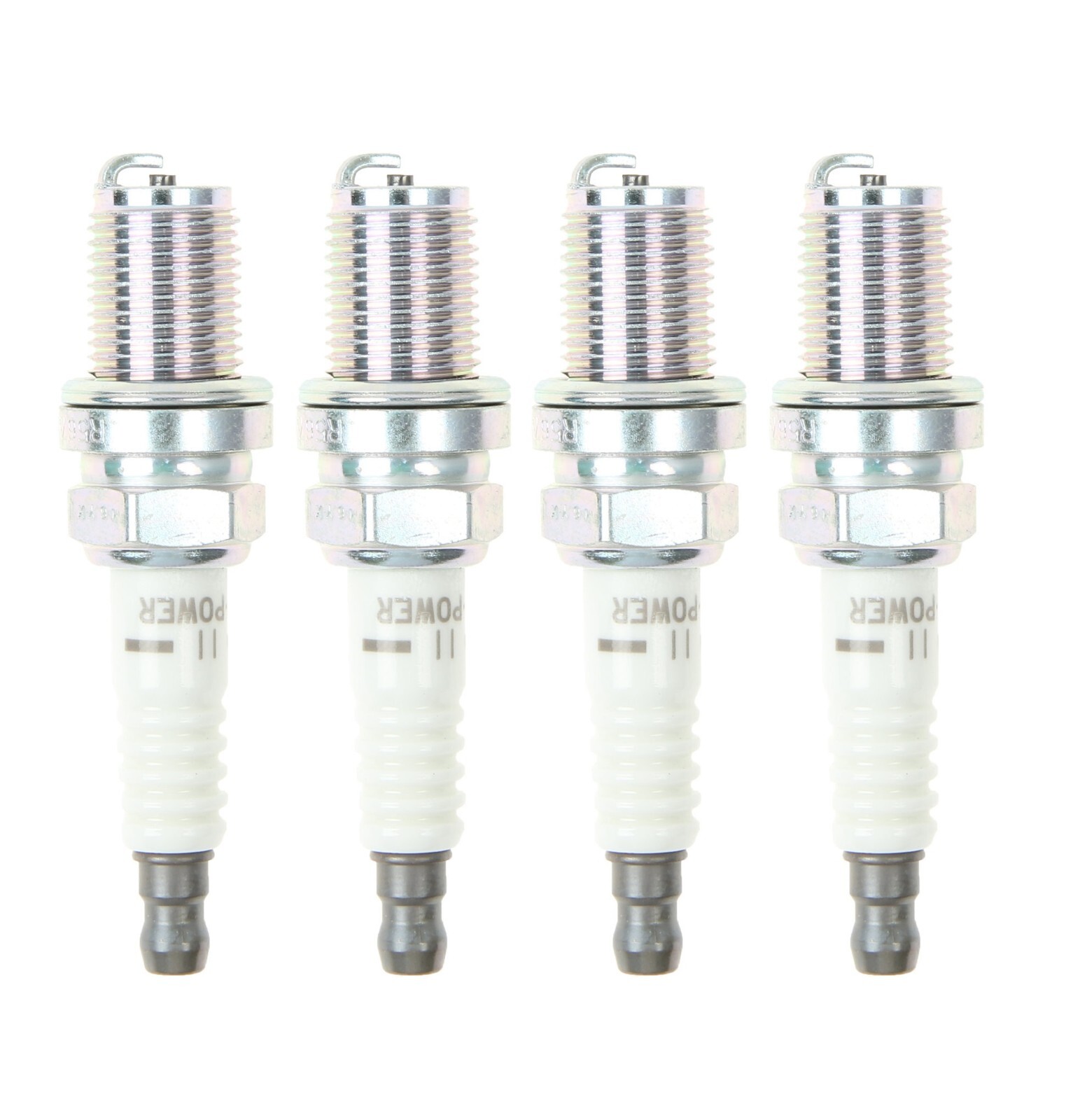 Set of 4 Spark Plugs Racing Standard Nickel Core V Groove Universal