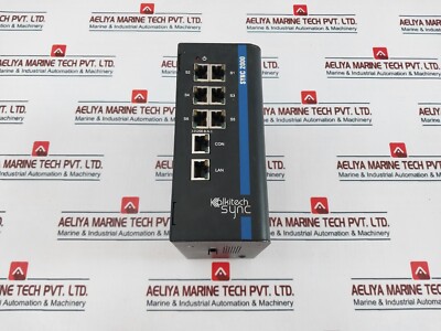KALKITECH SYNC 2000-S6R1 Substation Protocol Gateway E0815295 24V Dc