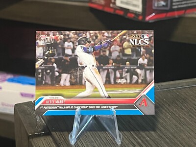 Blue /49 Ketel Marte Walk-Off NLCS 2023 MLB TOPPS NOW Card 1019 Diamondbacks